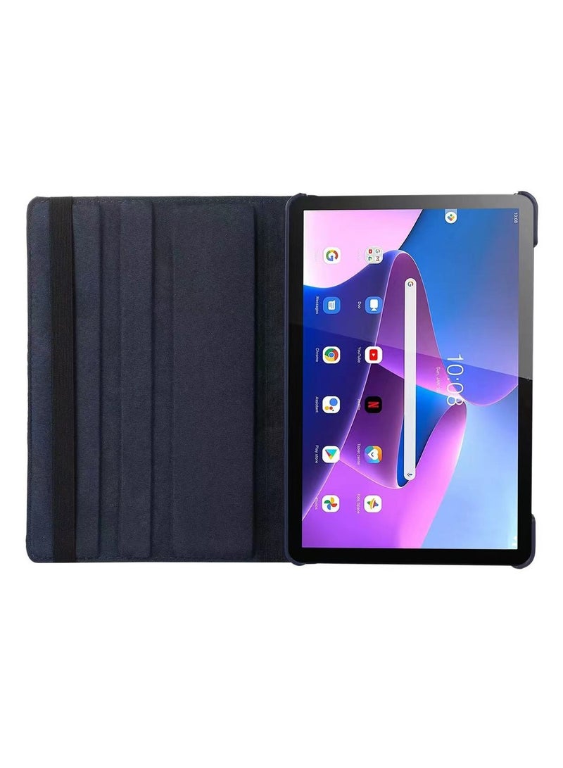Tablet Cases Covers for Lenovo Tab M10 3rd Gen 10.1-Inch, Multi-Angle Stand + 360 Rotating Bracket + Shockproof Leather Slim Case - Image 3