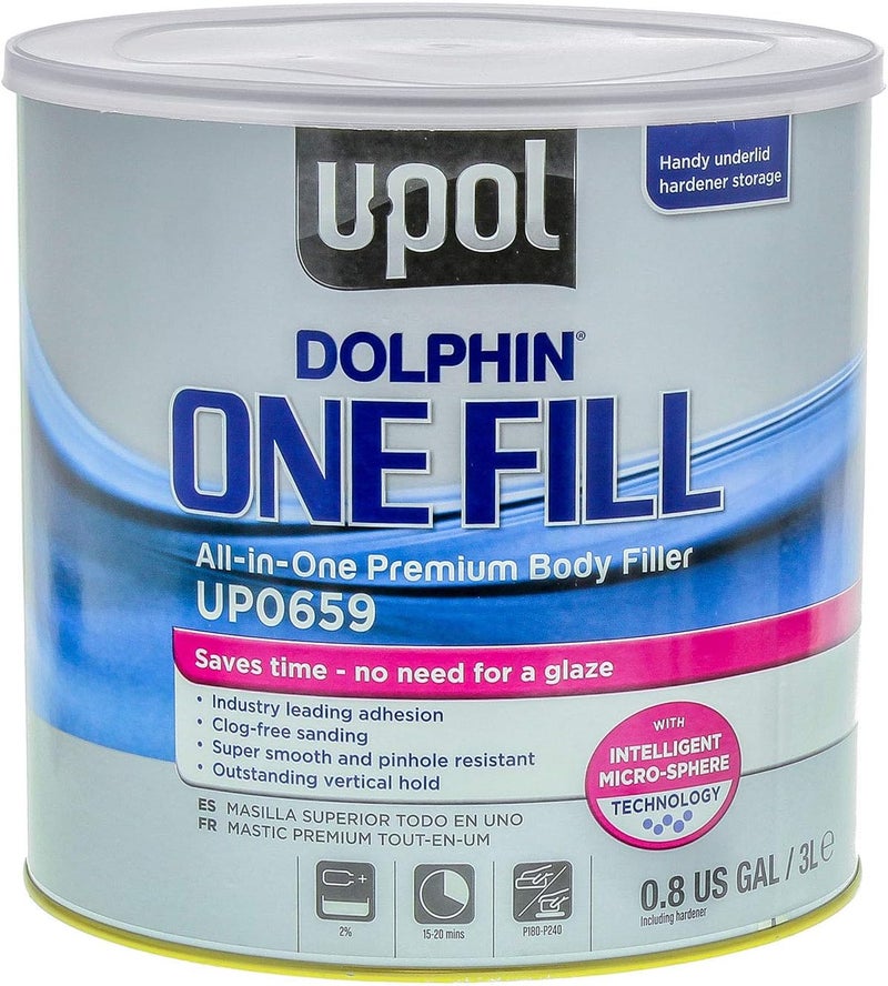 U-POl دولفين ون-فيل جميع في واحد حشو جسم متميز - جالون - Image 2