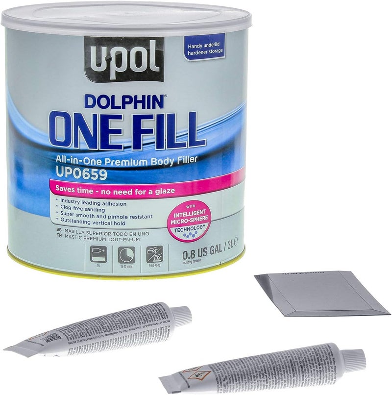 U-POl دولفين ون-فيل جميع في واحد حشو جسم متميز - جالون - Image 1