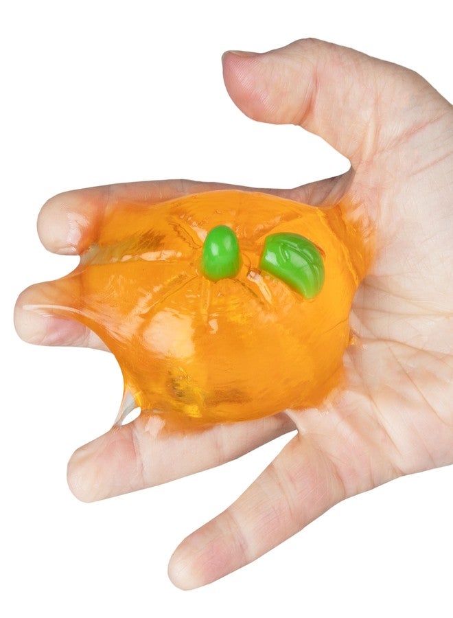 The Orb Factory ORB Tabalicious TABA Squishy Orange Fun Fruit Toy - Cute, Sticky Fruit TABA Squishies with Transparent Realistic Color - Squishy Stress Ball Toys - Kawaii Sensory Fidget Toys for Kids and Adults - Image 2