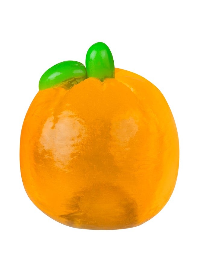 The Orb Factory ORB Tabalicious TABA Squishy Orange Fun Fruit Toy - Cute, Sticky Fruit TABA Squishies with Transparent Realistic Color - Squishy Stress Ball Toys - Kawaii Sensory Fidget Toys for Kids and Adults - Image 3