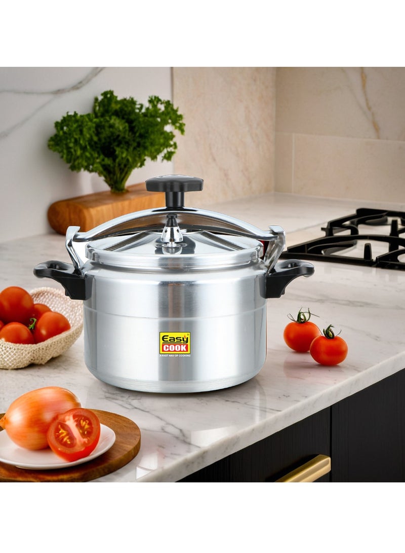 Easy Cook Arabic Pressure Cooker (20 Ltr) | Durable Aluminum Build | Multi Safety Device & Fast Cooking | Available in 5L, 7L, 9L, 11L, 15L, 20L, 25L  - Image 2