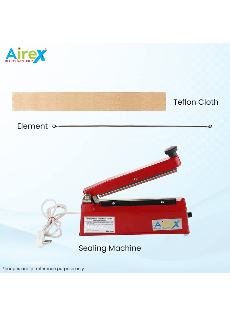 Airex Airex Teflon Metal Element Strip for Sealing Machine 8 inch Pack of 5  - Image 3
