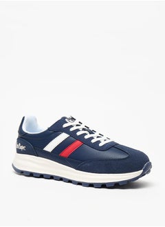 Lee Cooper حذاء رياضي رجالي منخفض الكاحل برباط ومقسم إلى أجزاء  - Image 1