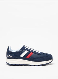 Lee Cooper حذاء رياضي رجالي منخفض الكاحل برباط ومقسم إلى أجزاء  - Image 2