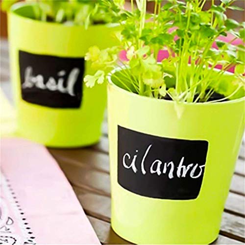 VADDA Waterproof Vinyl Black Stickers for Mason Jars Glass Bottles, Decals Craft, Kitchen Jar Labels Stickers 80 pcs - Image 3