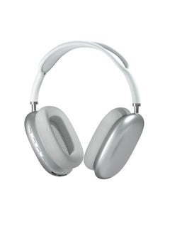 P9 Pro Wireless Bluetooth Headphones, Active Noise Cancelling Over-ear Headphones With Microphones, Lightweight Hifi Audio Adjustable Headphones, Portable Sports Gaming Headset For Music, (Silver)