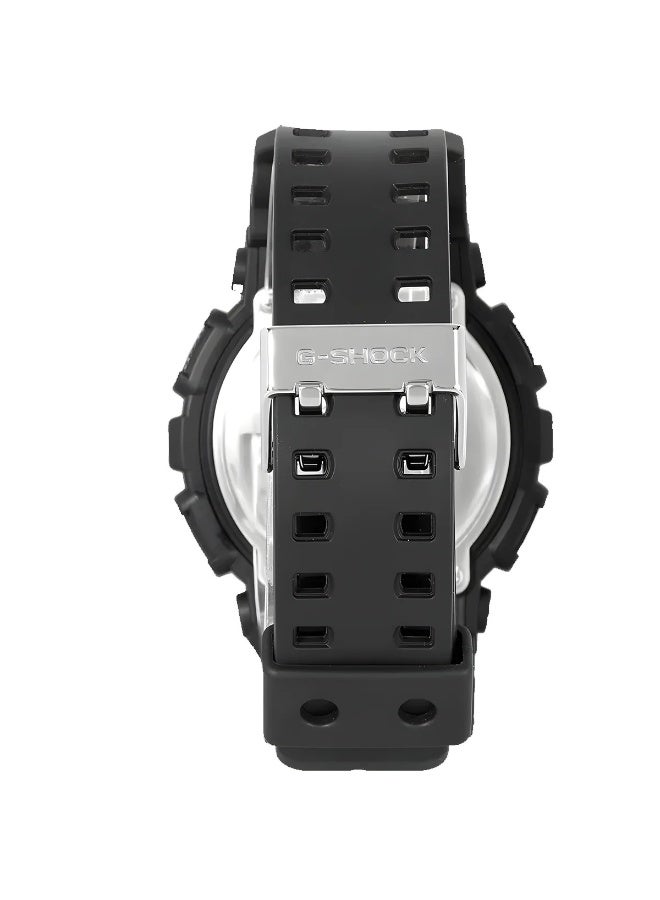 Casio G-Shock GA-110CD-1A3DR Analog-Digital Men’s Watch with Shock Resistance, Magnetic Resistance, 200M Water Resistance, Black Resin Band - Image 4