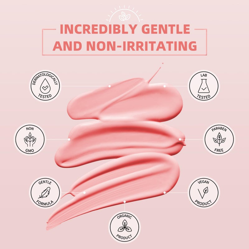 GIRLEARLE Hard Wax Beads for Hair Removal, 2.5lb, Rose Oil Infused, Brazilian Bikini Wax for Women Men, Sensitive Skin, Full Body Legs Face Underarms Waxing Beads - Image 5