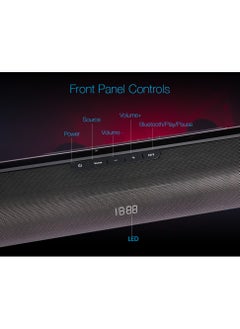 F&D F&D HT-230 40W 2.0 Channel Bluetooth Soundbar\optical inputs \Plug & play USB reader\ Bright LED display\Remote Control  - Image 5