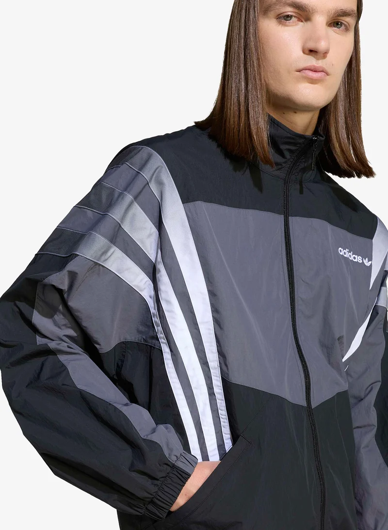 Adidas Originals BLACK Santiago Woven Track Top for Men | Best Price UAE