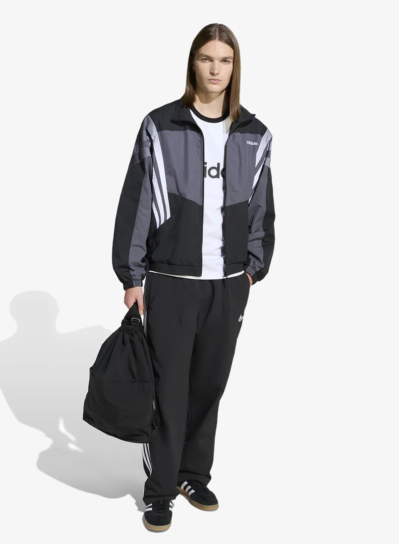 Adidas Originals BLACK Santiago Woven Track Top for Men | Best Price UAE