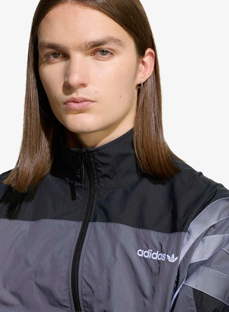 Adidas Originals BLACK Santiago Woven Track Top for Men | Best Price UAE