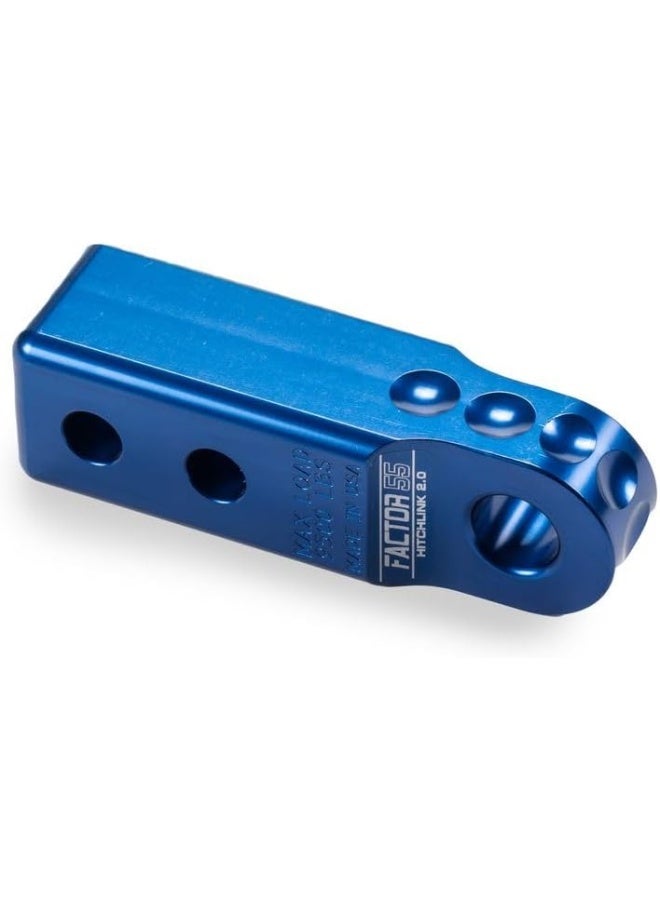 Factor 55 HitchLink 2.0 Receiver Shackle Mount - Blue