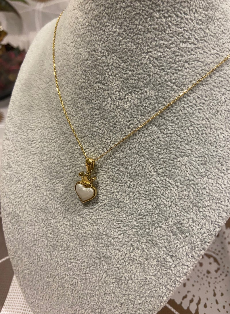 Jewelry 4You Amazing & Elegant Stainless Steel Gold Plated Necklace For Women - Image 3