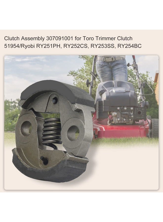 AMTHKNO Clutch Assembly 307091001 for Toro Trimmer Clutch 51954/Ryobi RY251PH, RY252CS, RY253SS, RY254BC, Compatible with H-omelite Toro 300756007 300756006, Replaces 3075601, 300756001 Models. - Image 3