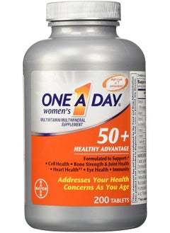 ONE A DAY Women'S 50 Plus Healthy Advantage Tablet-200 Tablets  - Image 1