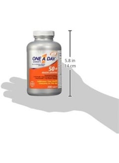 ONE A DAY Women'S 50 Plus Healthy Advantage Tablet-200 Tablets  - Image 5