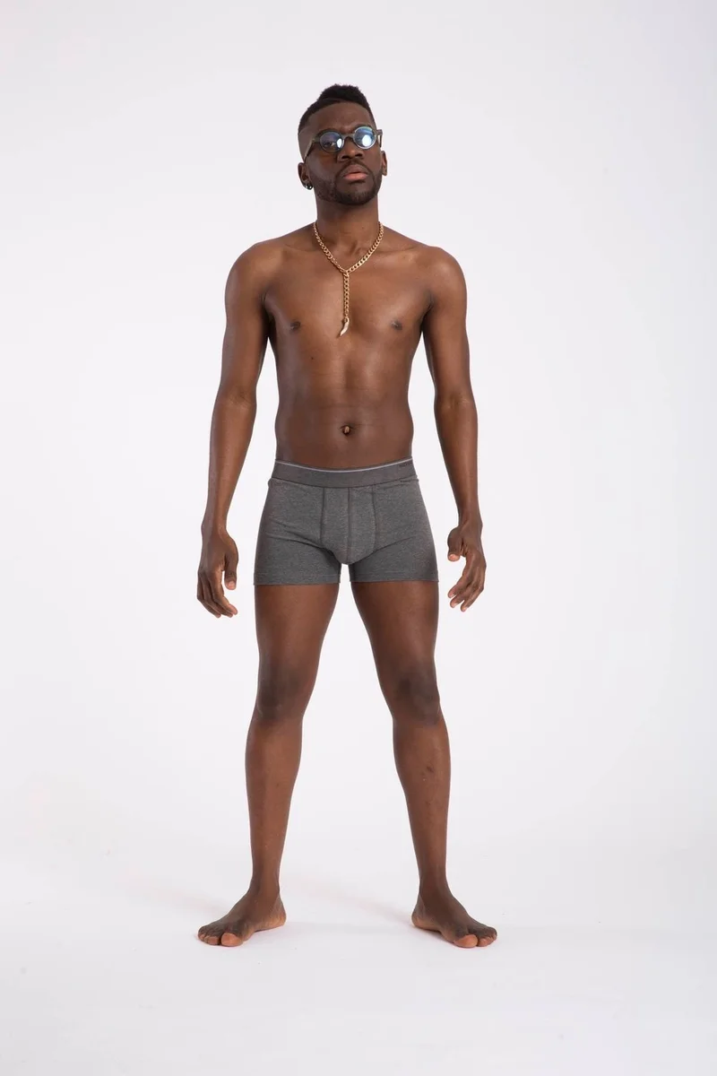 Tampap Men's Cotton Shorts Boxer 3 Pack Blackspade 9670