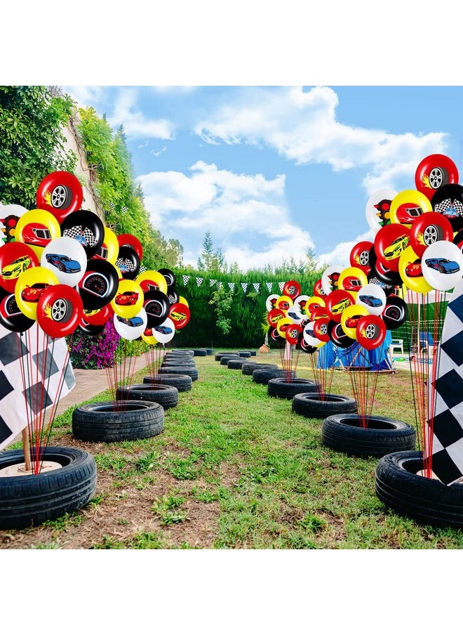 40 Pack Race Cars Balloons Birthday Party Supplies,12 Inch Checkered Flags Racing Party Latex Balloons For Race Fans Birthday Party One Two Fast Birthday Party Decorations Supplies - pzsku/Z4BCD3DBF5E96D7F9F874Z/45/_/1732777729/d1511649-e8d5-45d9-98bb-3e342c5d2b75