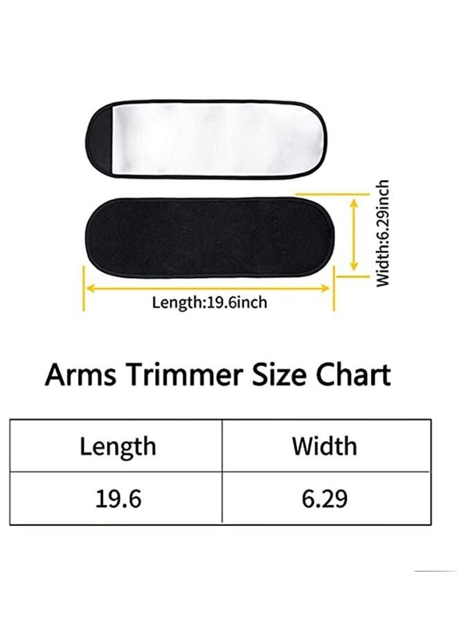 KENSON Arm Trimmer for Women Men Sweat Arm Shaper Bands, Adjustable Compression Sleeves Wraps for Sports, Workout Arm Fat Reducer Sauna - Image 2