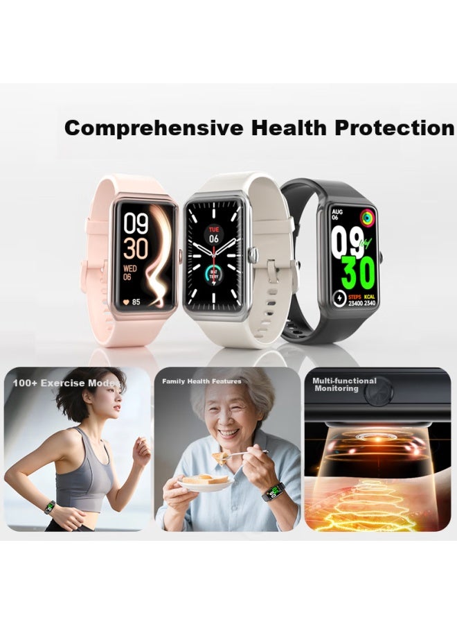 Suoying Blood Pressure And Blood Sugar Monitoring Watch With Heart Rate, Blood Oxygen, Sleep Tracking, Non-invasive Needle-free Multi-functional All-in Non-medical Grade Sports Smart Health Bracelet - Image 1