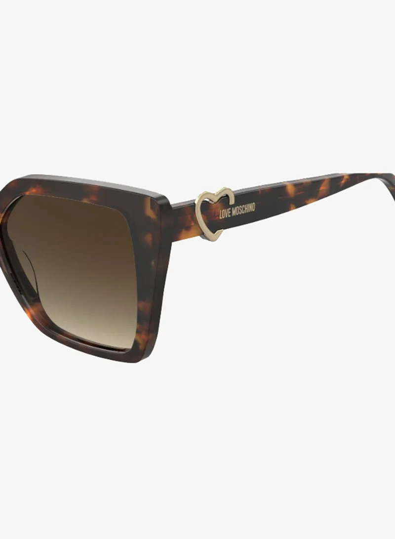 Love Moschino  MOSCHINO LOVE MOL067/S Sunglasses Multicolour Square  | Best Price UAE