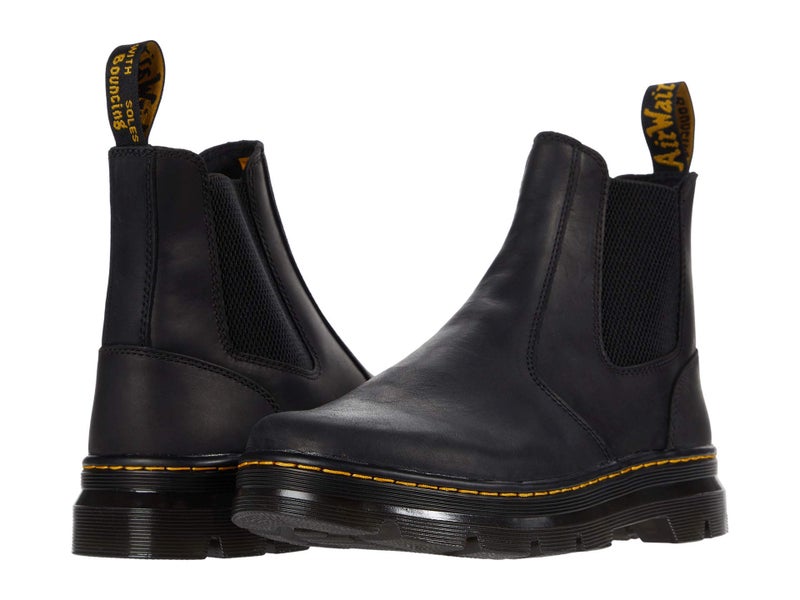 Dr. Martens Unisex Embury Chelsea Boot, Black Wyoming, 11 Women/10 Men - Image 1