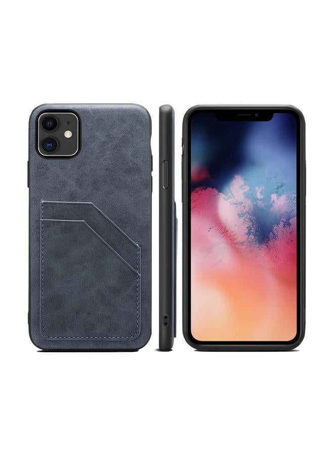 Zaboon Case For iPhone 11 Card Slots Full Coverage PU+TPU Phone Case - Image 1