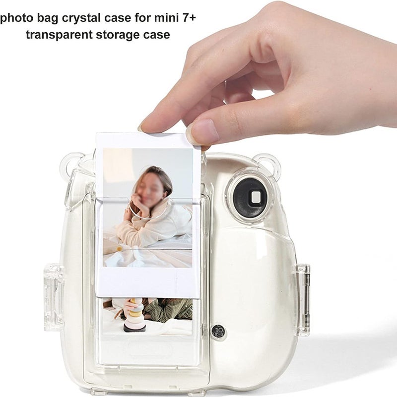 Protective Clear Case for Mini 7 Plus, Crystal Transparent Protective Case Hard Cover Shell for Mini 7 Plus - Image 2