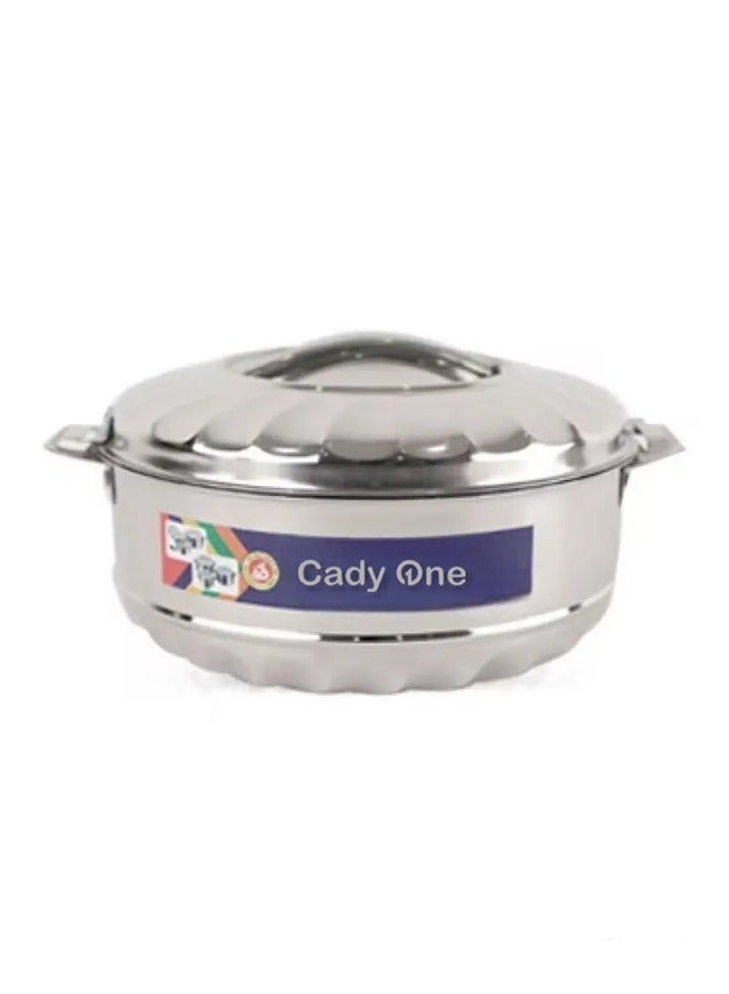 Cady One set of 3-piece stainless steel food containers1000ml 1500ml 2500ml - Image 4