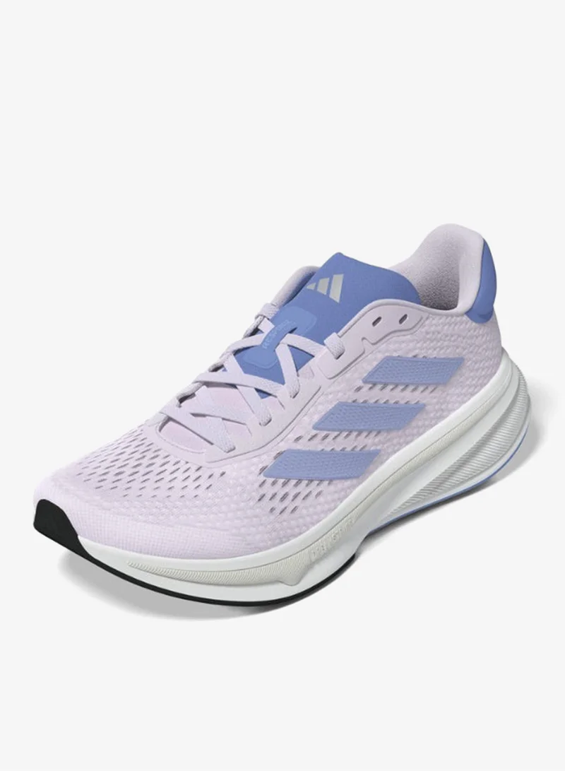 adidas حذاء جري نسائي بنفسجي سوبر دبليو دبليو