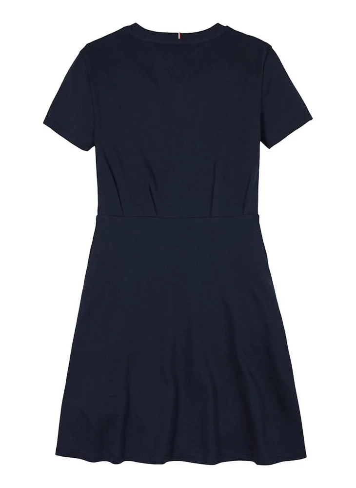 تومي هيلفيغر Navy Cotton Dress