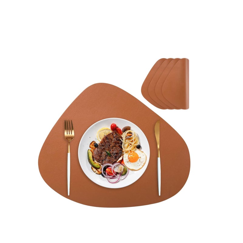 Zikra Material Made of strictly selected durable faux leatherwhich can effectively protect your table from scratches and stainsbring out the elegant style of tableware - Image 1