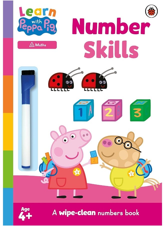 Learn with Peppa: Number Skills: A wipe-clean numbers book  - Image 1