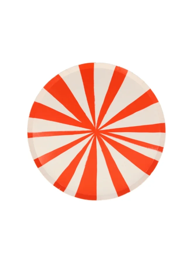 Meri Meri Red Stripe Side plates