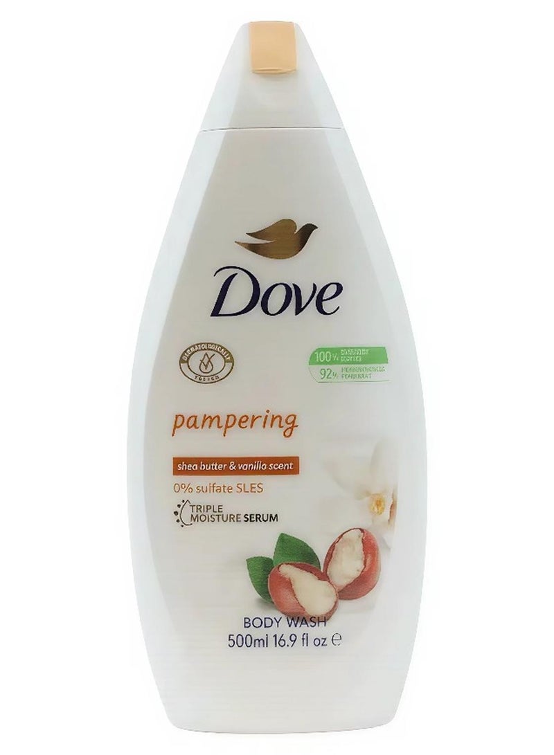 دوف غسول للجسم برائحة زبدة الشيا والفانيليا 500 مل - Image 1