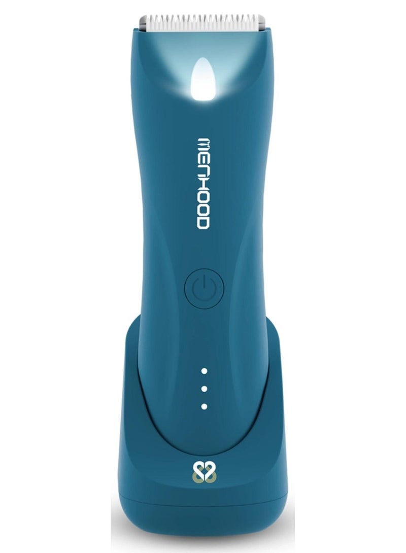MENHOOD Best Trimmer & Body Grooming Trimmer 1.0 Pro for Men | Male Body Hair Trimmer | IPX7 Waterproof | Wireless Charging with Type-C Support | 150 Min Runtime | 4000K LED Light | Ceramic Technology for Full Body Grooming | Shaver & Razor for Men & Menhood - Baller Fresh for Men Private Parts | Intimate Perfume | All Day Fresh| Prevents Itching, Sweating and Irritation Down There | 100 ML (Vanilla) - Image 3