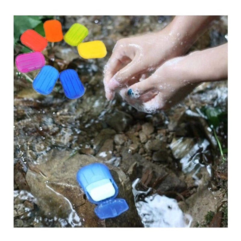 VENTWILLA شرائط صابون ورقي VENTWILLA لغسل اليدين أثناء السفر (عبوة من 2) - Image 4