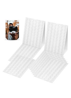 Excefore Photo Corner Sticker, 50 SheetsPhoto Mounting Corners, Self-Adhesive Photo Corners for DIY Scrapbooking, Memory Books and Picture Album (Clear)  - Image 1