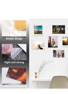 Excefore Photo Corner Sticker, 50 SheetsPhoto Mounting Corners, Self-Adhesive Photo Corners for DIY Scrapbooking, Memory Books and Picture Album (Clear)  - Image 4