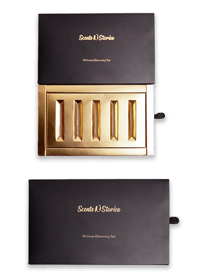 Scents N Stories Oud Testers Set For men and women | Pocket Perfume | Long Lasting samples | With Gift Box | 5ml  - Image 2