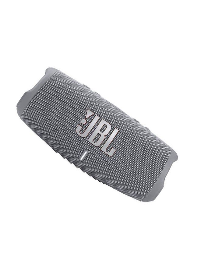 JBL Charge 5 Portable Speaker - Built In Powerbank - Powerful Pro Sound - Dual Bass - 20H Battery - Ip67 Waterproof Gray - Image 4