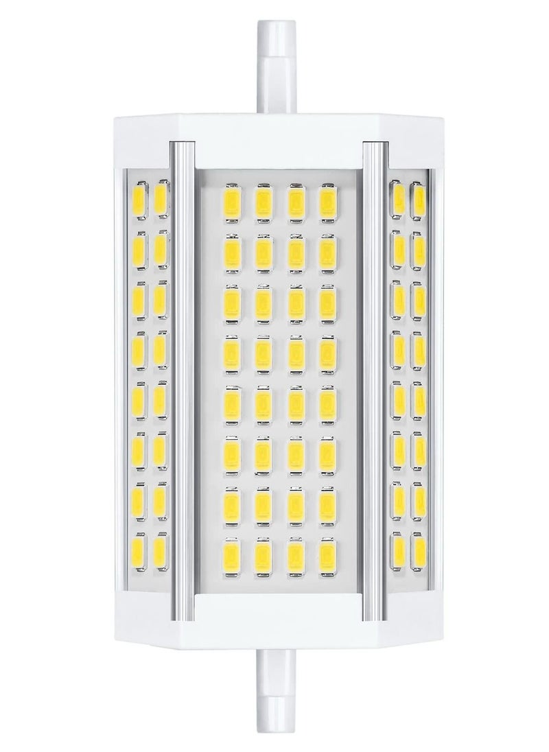 SYOSI - R7S 118mm LED Bulb, J-Type Double Ended LED Bulbs, 30W J Type Led Bulbs 300W T3 Halogen Bulb Equivalent, R7S 118mm Double-Ended Base J118 Flood Lights for Household Security Lighting -Daylight - Image 1