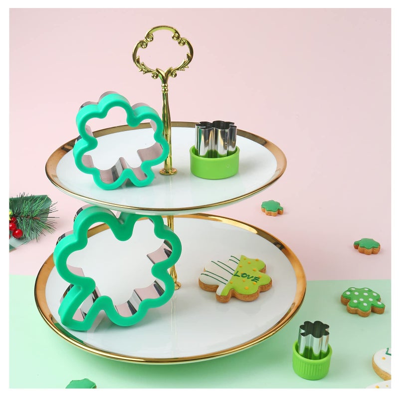 ETERSION Shamrock Cookie Cutter 4 Pieces 4 Sizes 1" to 4" - Image 3