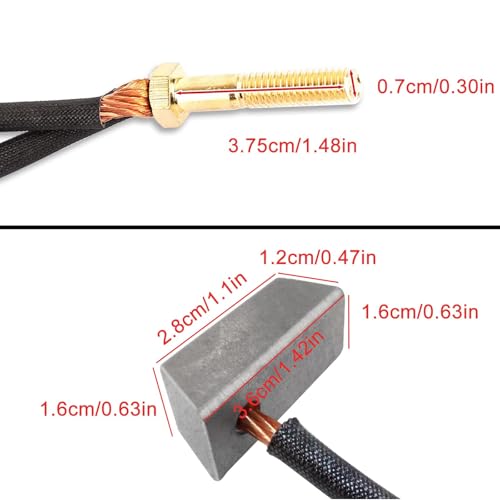 LEAPGOMAX Golf Cart Motor Brushes Kit Fits Club Car Electric 1994-up 36 & 48-Volt and Yamaha Electric G8 G9 G14 G16 G.E Electric Golf Carts - Image 5
