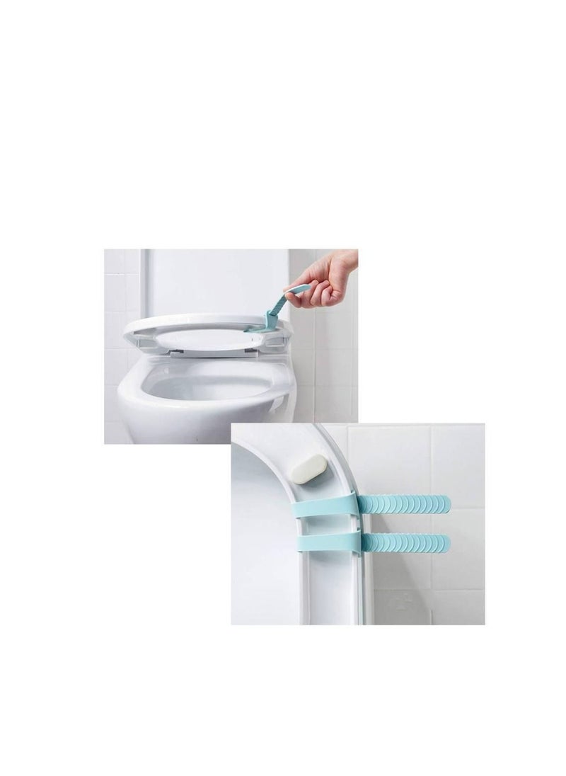 Spaceshoop Silicone Toilet Seat Lifter Toilet Cover Lift Handle Avoid Touching Hygienic Clean Raise Lower Lid  - Image 3