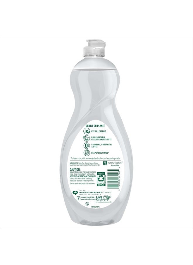 Palmolive - Ultra Dishwashing Liquid Dish Soap, Pure + Clear Fragrance Free - 32.5 Fluid Ounce (Packaging may vary) - Image 1