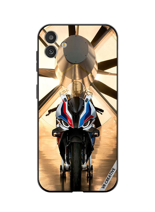 VR CREATIVE Protective Case Cover For Samsung Galaxy F14 Bike Design Multicolour - Image 1
