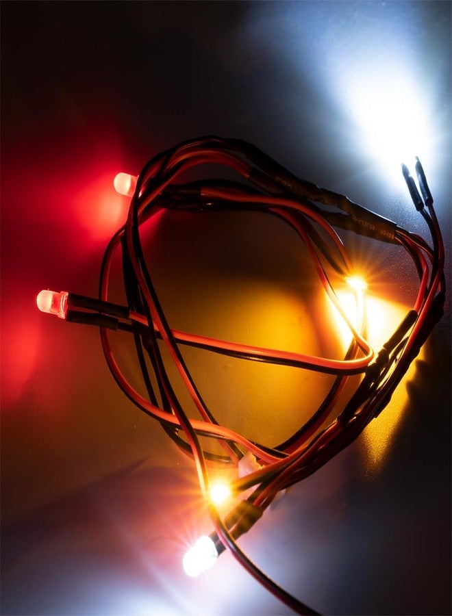 MOHERO RC Car LED Light Kit Headlights Taillight Set for TRX4M K10 1/18th RC Crawler Car - Image 3